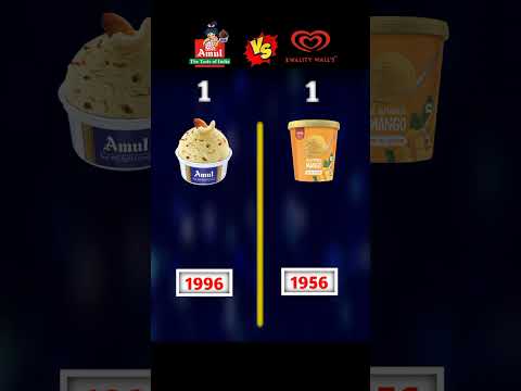 Amul Ice cream Vs kwality wall's#shorts #viralshort #youtubertrg