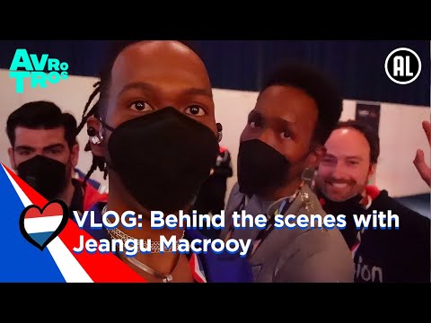 VLOG: Jeangu Macrooy at dress rehearsal Eurovision Song Contest | TeamJeangu