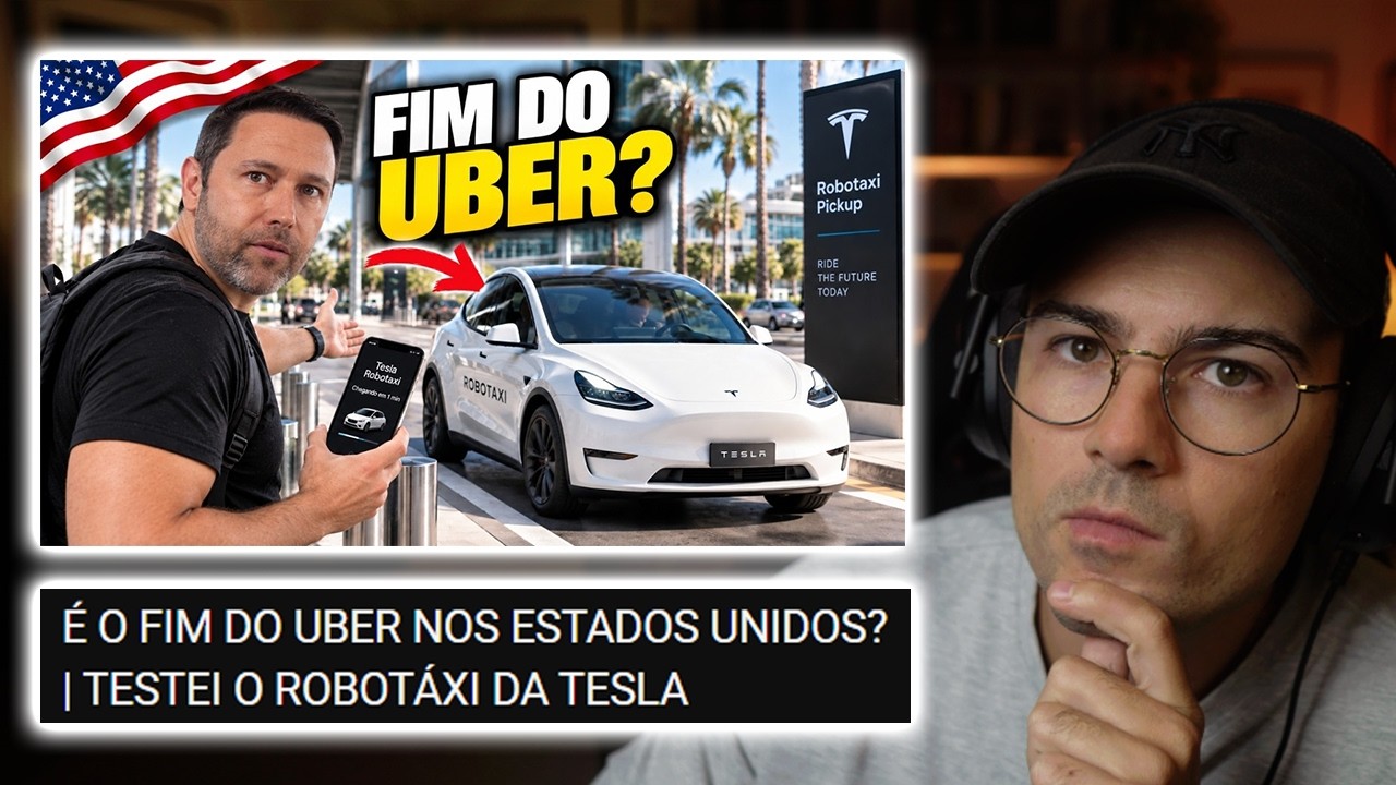 PEGUEI UM CYBERTAXI COM O ECONOMISTA SINCERO EM ORLANDO (REACT)
