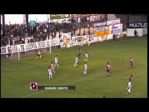 Gol de Canuto. All Boys 1 Patronato1.Fecha 12.Torneo Primera B Nacional.FPT