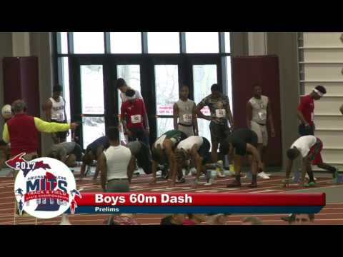 MITS 2017 Boys 60m Dash Prelims Heat 4