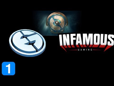EG vs Infamous、 Game 1 The International 2017 Highlights Dota 2