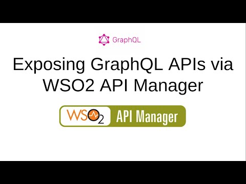 Exposing GraphQL APIs via WSO2 API Manager