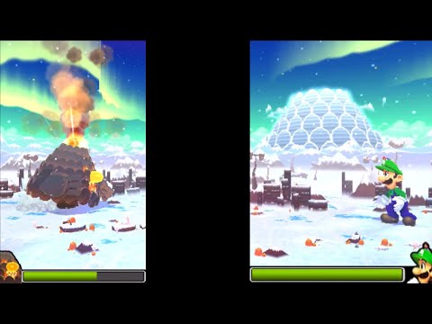 Let's Play Mario & Luigi: Dream Team Part 38: Conquering the Mountain