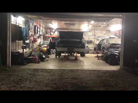 Dynomax Race Bullet Mufflers installed on the 72 Nova