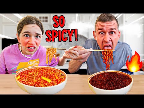 Eating The WORLD'S SPICIEST Ramen Noodles Challenge!! | JKREW