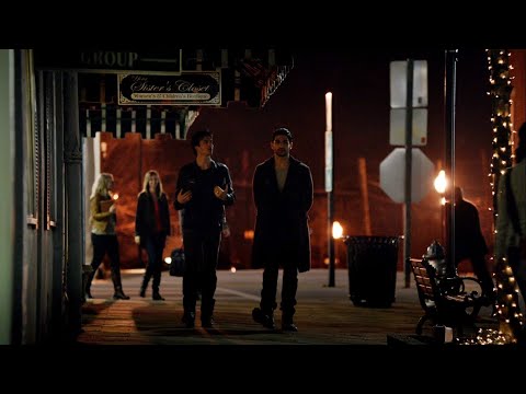 TVD 5x18 - Markos tells Damon about the Travelers curse and stops Elena and Stefan's visions | HD