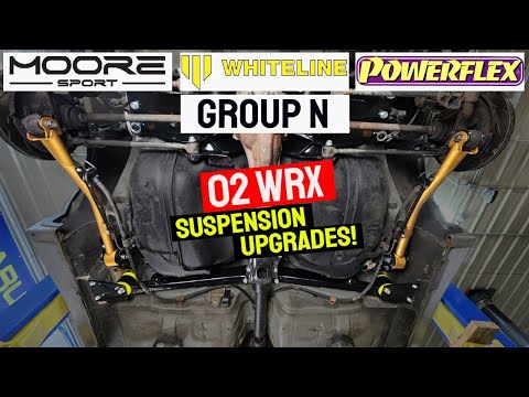 2002 WRX Suspension Upgrades Pt1: Rear Upgrades + Refresh