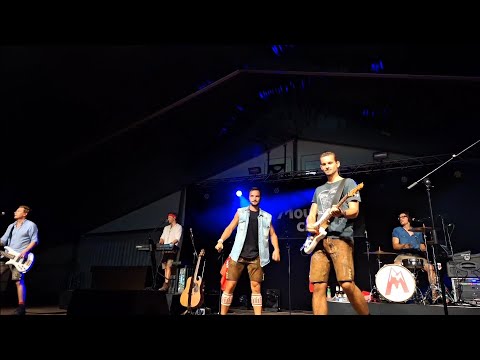 Mountain Crew beim Golser Volksfest im Weinzelt vom Mittwoch, 16.8.2023