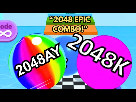 Max Level - Ball Run 2048 vs Ball Run 2048 Infinity Mode vs Ball Run Infinity Satisfying Gameplay