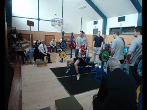 Daniela Poláková - Mistrovství Moravy v benchpressu 2012