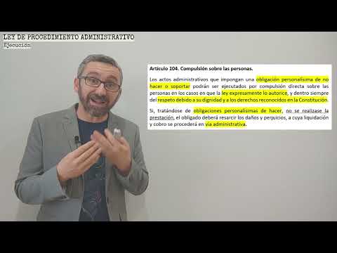 Ley 39/2015 Procedimiento Administrativo 9a Parte - Ejecución