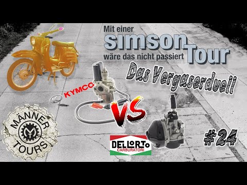 Simson Schwalbe Tour #24 - Vergaserduell