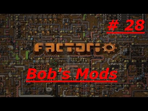 Shroomworks Plays - Factorio With Bob's Mods Ep #28 "Logistics Pt 2"