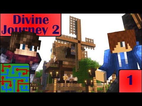 Brand New World! | Minecraft: Divine Journey 2 | Episode 1
