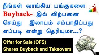 Buyback Of Shares Live Demo | OFS | How to Sell Shares in Buyback On Zerodha Demat Account