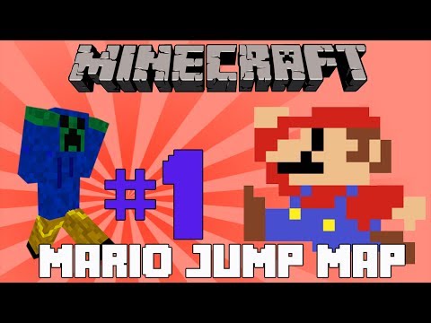 Epic Jump Map: Mario Edition ep. 1- IT'S RAINING CREEPERS