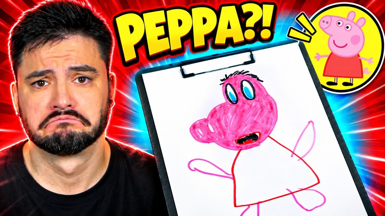 DESENHANDO PERSONAGENS DE CABEÇA - IMPOSSÍVEL!