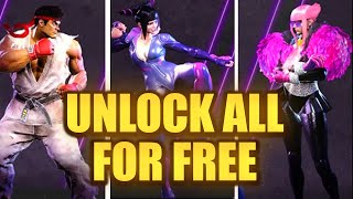 How To Unlock Outfit 2 For Every Character (Free) - Street Fighter 6