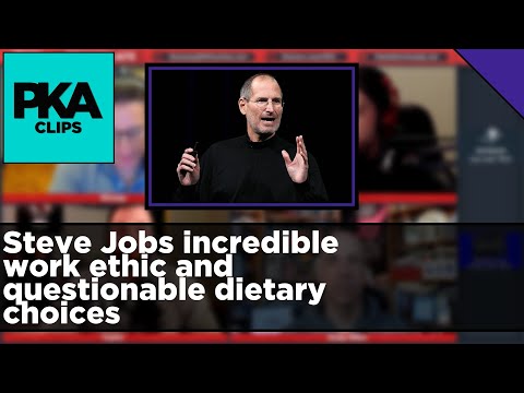 Steve Jobs incredible work ethic and questionable dietary choices - PKA Clip