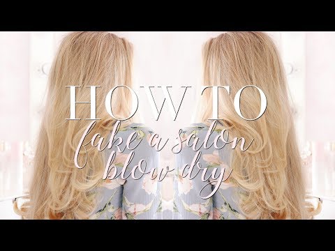 HOW TO FAKE A SALON BLOW DRY AT HOME | Freddy My Love