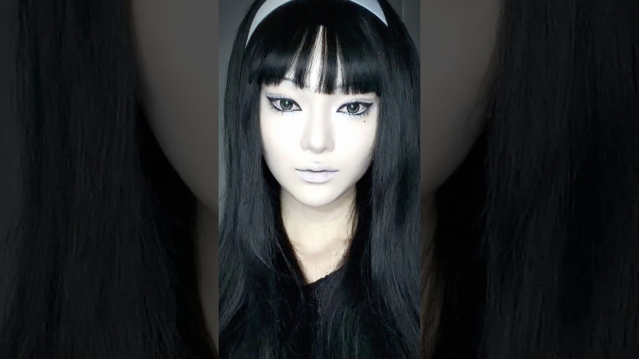 富江メイク♪ #cosplay #富江 #tomie