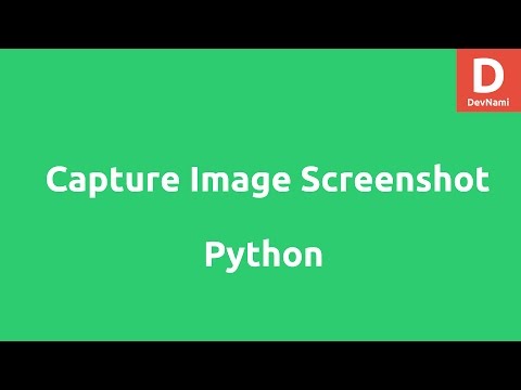 Capture Image Screenshots with Python