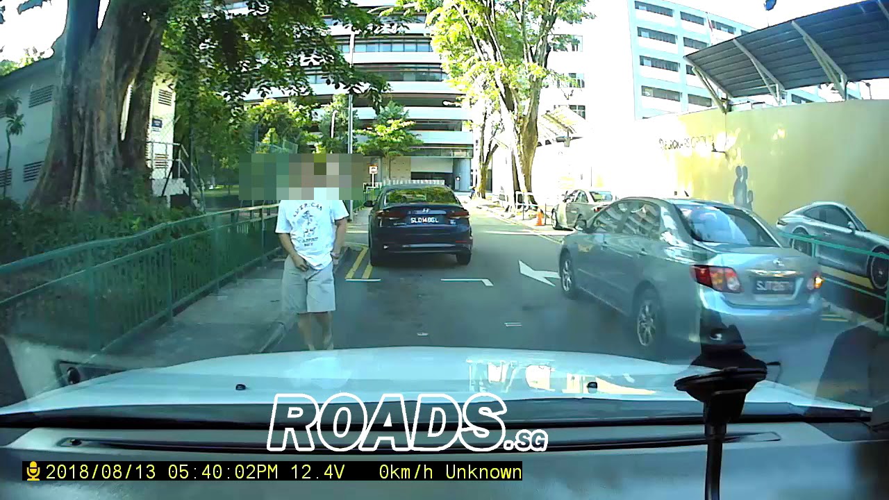 Urinating in the public