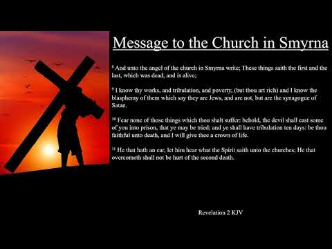 Revelation 2:8-11 KJV | Message to the Church in Smyrna