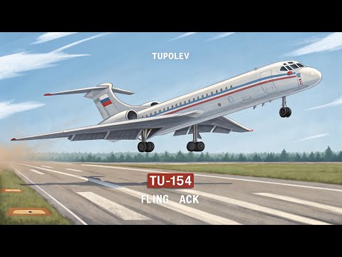 The 2025 Tupolev Tu-154 Is Back – Russia’s Legendary Jet Reborn!