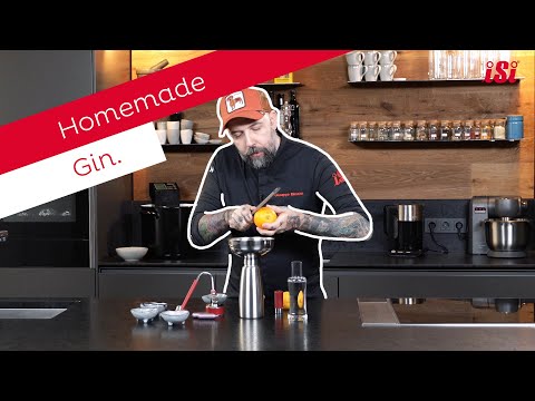 Homemade Gin mit der iSi Rapid Infusion
