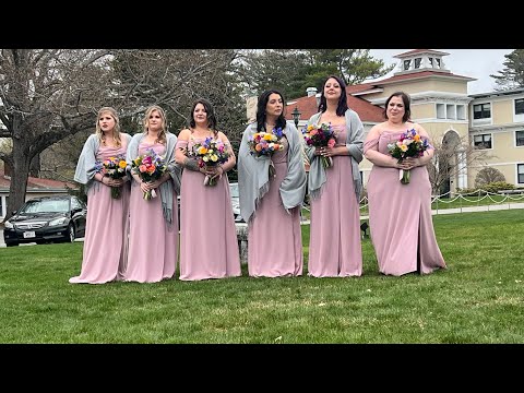 Trott Wedding Full Ceremony 4K Tupper Manor at Endicott College Beverly MA April 22 2023