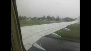 preview picture of video 'jet landing at tribhuvan international airport KTM Nepal'