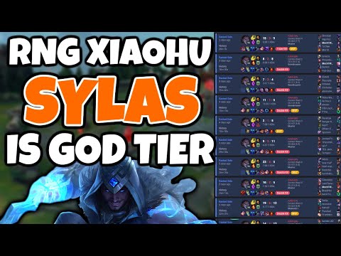 Xiaohu is CRUSHING NA with Sylas *87% WINRATE*, he is already in CHALLENGER MMR