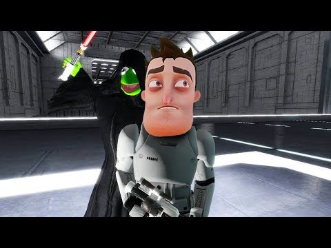 We Crash Landed on a Star Wars Space Ship full of Zombie Storm Troopers in Gmod!