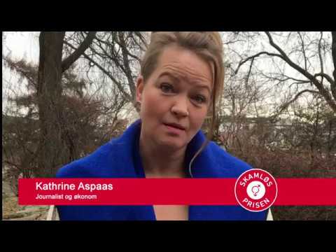 Skamløsprisen 2017 - Kathrine Aspaas