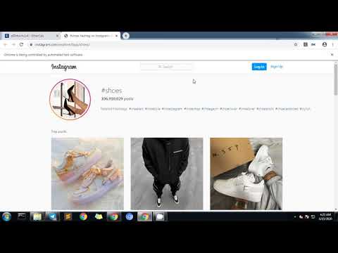 Instagram Find Related Hashtags Bot