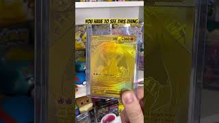 Gold Card Mega Charizard Y EX 294/217! #pokemon #pokemoncards #pokemontcg