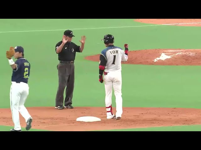 【7回裏】ファイターズ・陽 ガッツポーズ出た!! 4安打目はタイムリー!! 2016/6/2 F-S