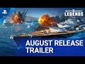 World of Warships: Legends - Update 1.0 Trailer | PS4