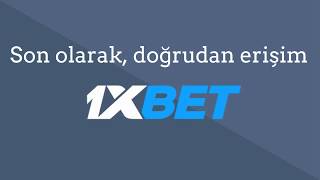 1xbet.com'a erişim: link for Turkish
