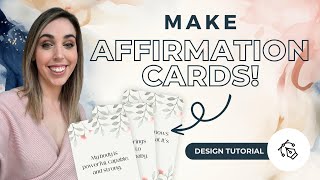 How to make affirmation cards to sell (using ChatGPT)