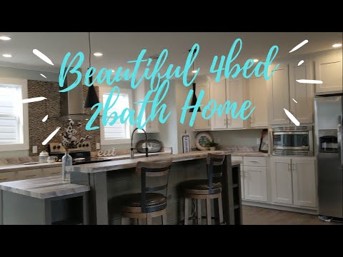 "The Delmar" by Winston Homebuilders 32x70 4bed 2bath #mobilehometours #bestmobilehomes #doublewide