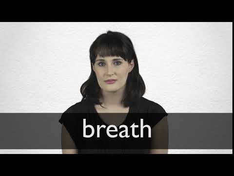 How to pronounce BREATH in British English