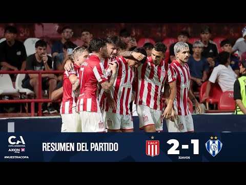 32avos: Estudiantes de La Plata 2 - Sarmiento de La Banda 1