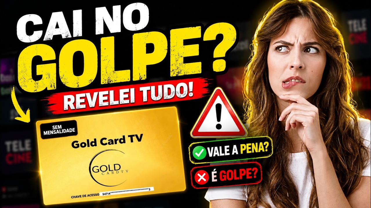 🚨 URGENTE: GoldCard TV é liberado em 2026! Adeus mensalidades? Veja a verdade sobre o acesso anual 📺