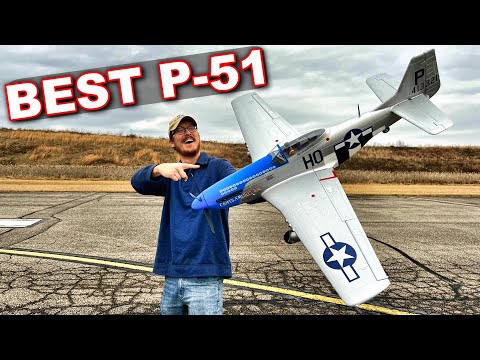RC Warbird with Cool Retracts! - E-Flite P-51D Mustang RC Airplane