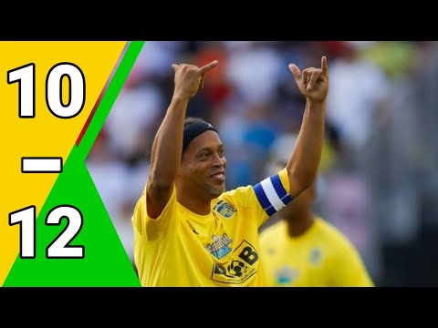 Team Ronaldinho vs Team Roberto Carlos - Highlight and goals (The Beautiful Game)