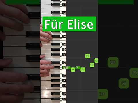 Für Elise - Piano Tutorial BEGINNER