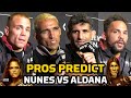 Pros Predict Amanda Nunes vs. Irene Aldana | UFC 289 | MMA Fighting